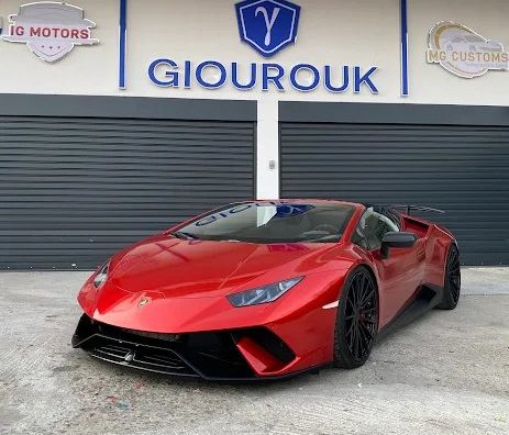 Η πρόσοψη της GIOUROUK - IG MOTORS στο Τέρμα 28ης Οκτωβρίου, Ξάνθη
