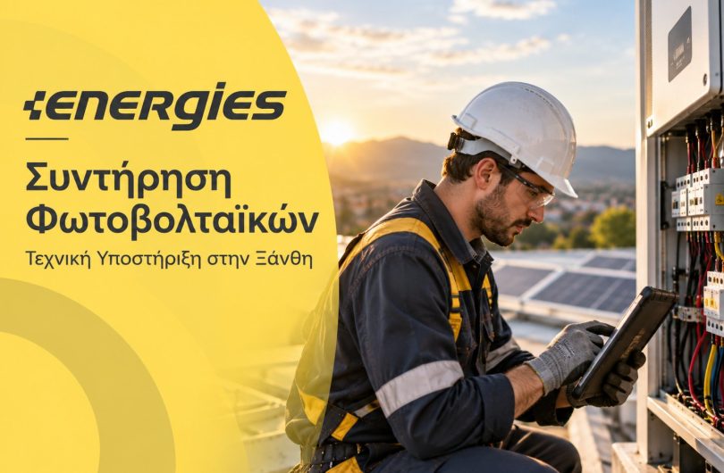 Συντήρηση φωτοβολταϊκών Ξάνθη: ενδεικτική εικόνα ENERGIES